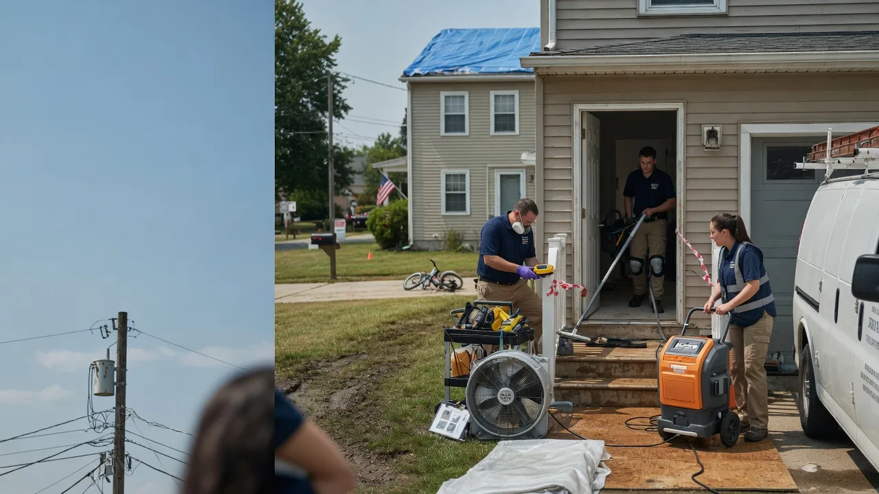Water Damage Repair in Spencerville, OK near me